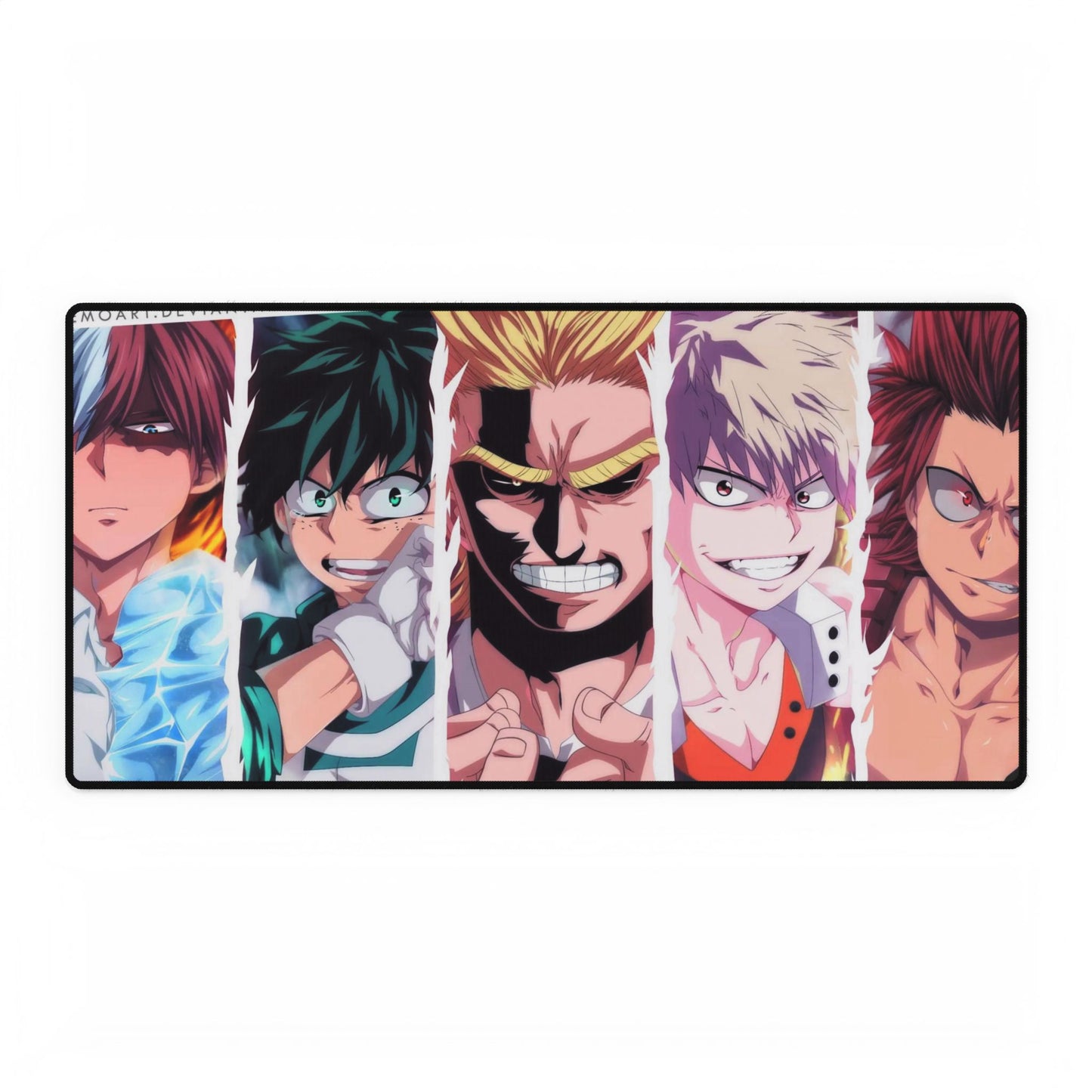 My Hero Academia Izuku Midoriya, Katsuki Bakugou, All Might Mouse Pad