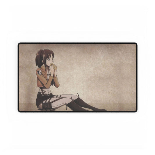 Sasha eating a potato Mouse Pad