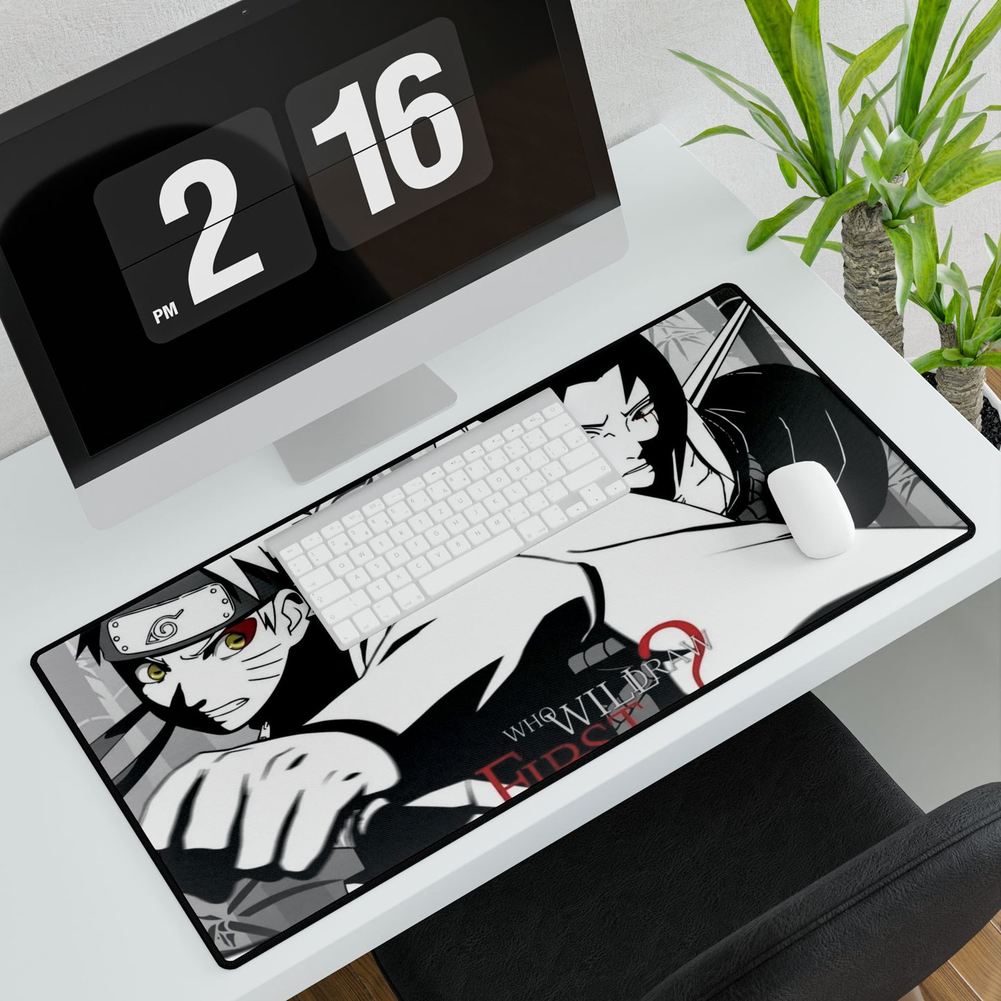 Who Will Draw First Blood Mouse Pad