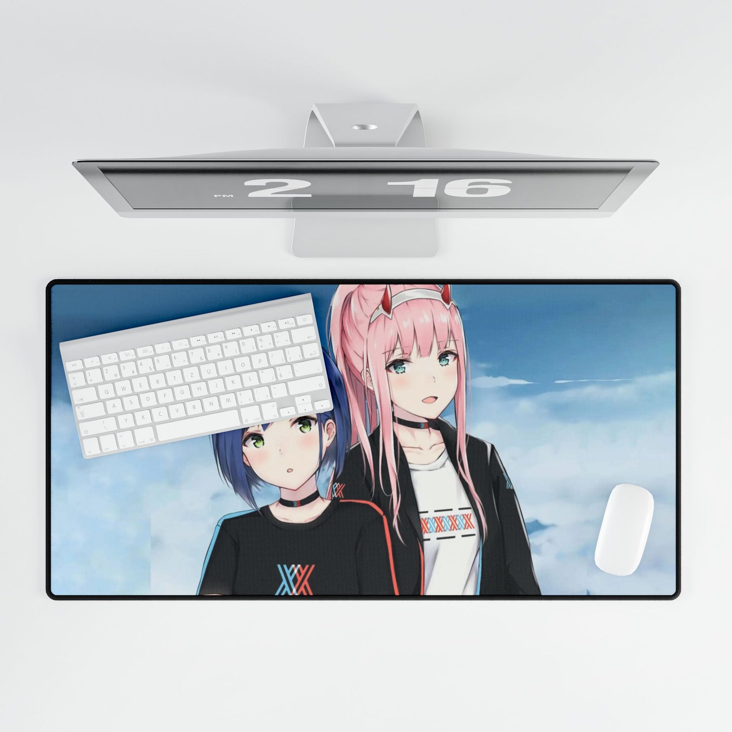 Zero Two & Ichigo Casual Mouse Pad