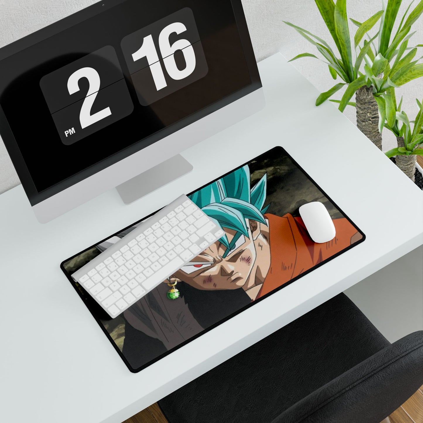 Black and Goku Mouse Pad