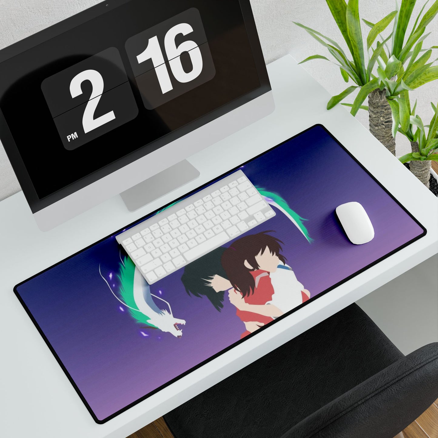 Spirited Away Minimalist Mouse Pad
