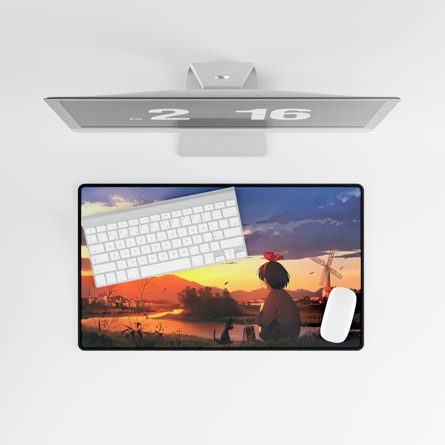 Sunset Kiki's Delivery Service Mouse Pad