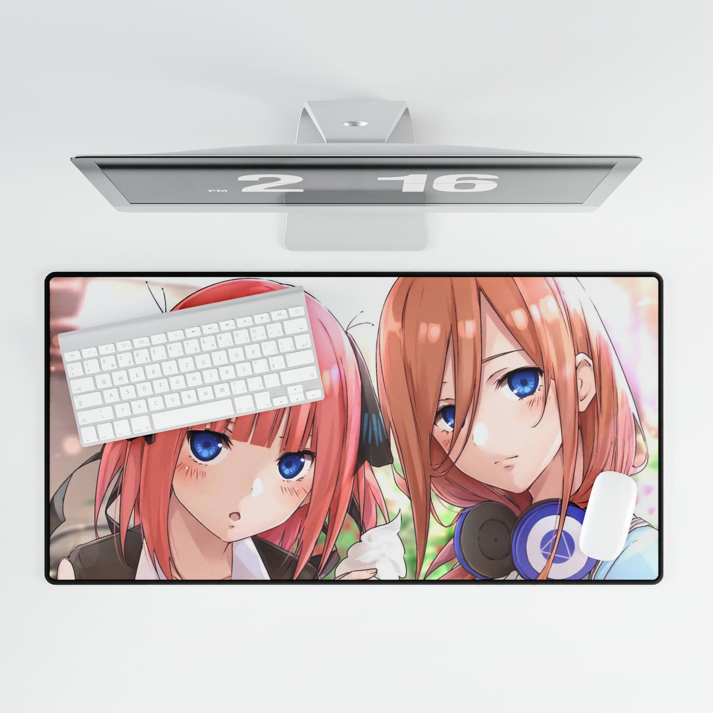 Miku Nakano & Nino Nakano Mouse Pad