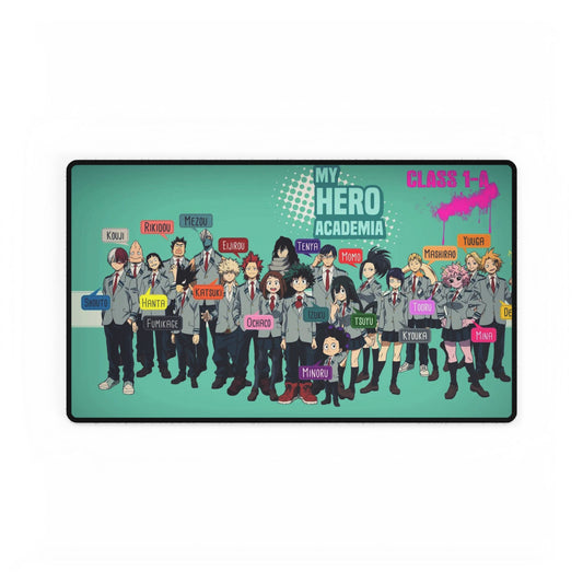 My Hero Academia Izuku Midoriya, Katsuki Bakugou, Shouta Aizawa, Tsuyu Asui Mouse Pad