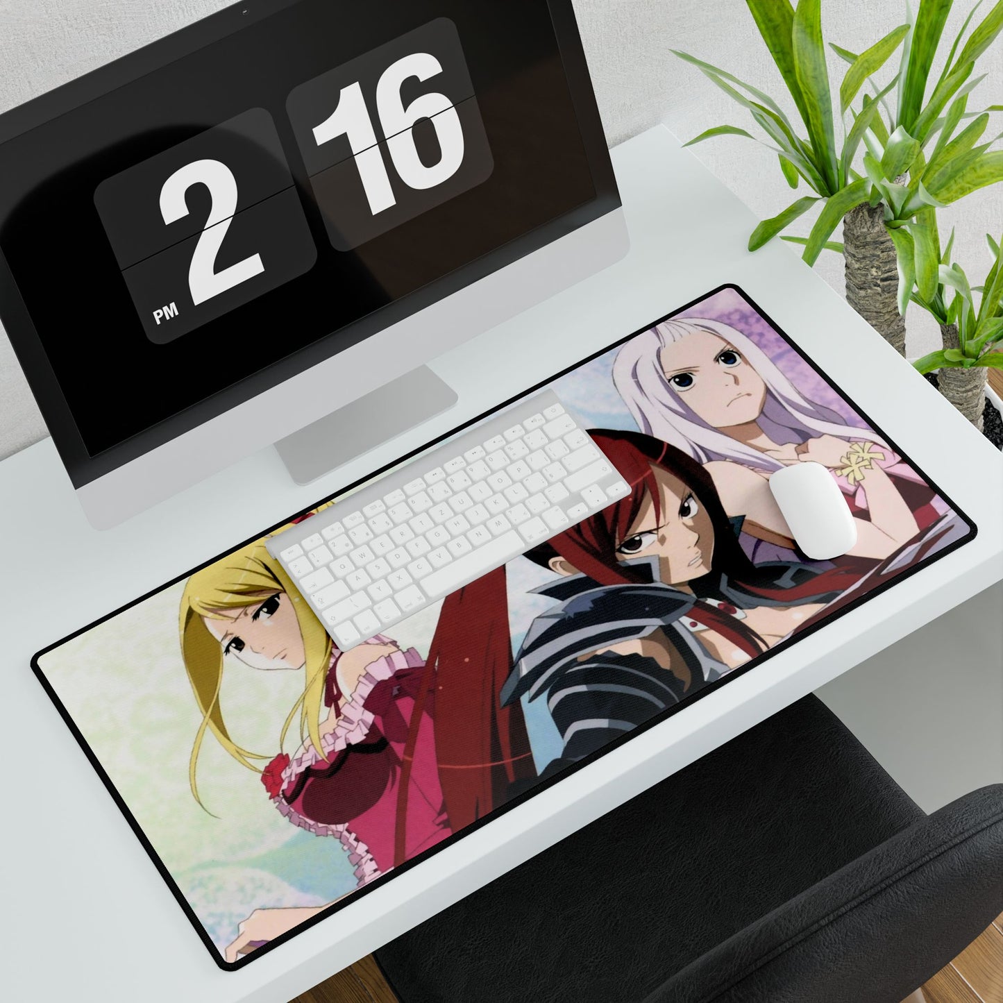 Fairy Tail Erza Scarlet, Lucy Heartfilia Mouse Pad