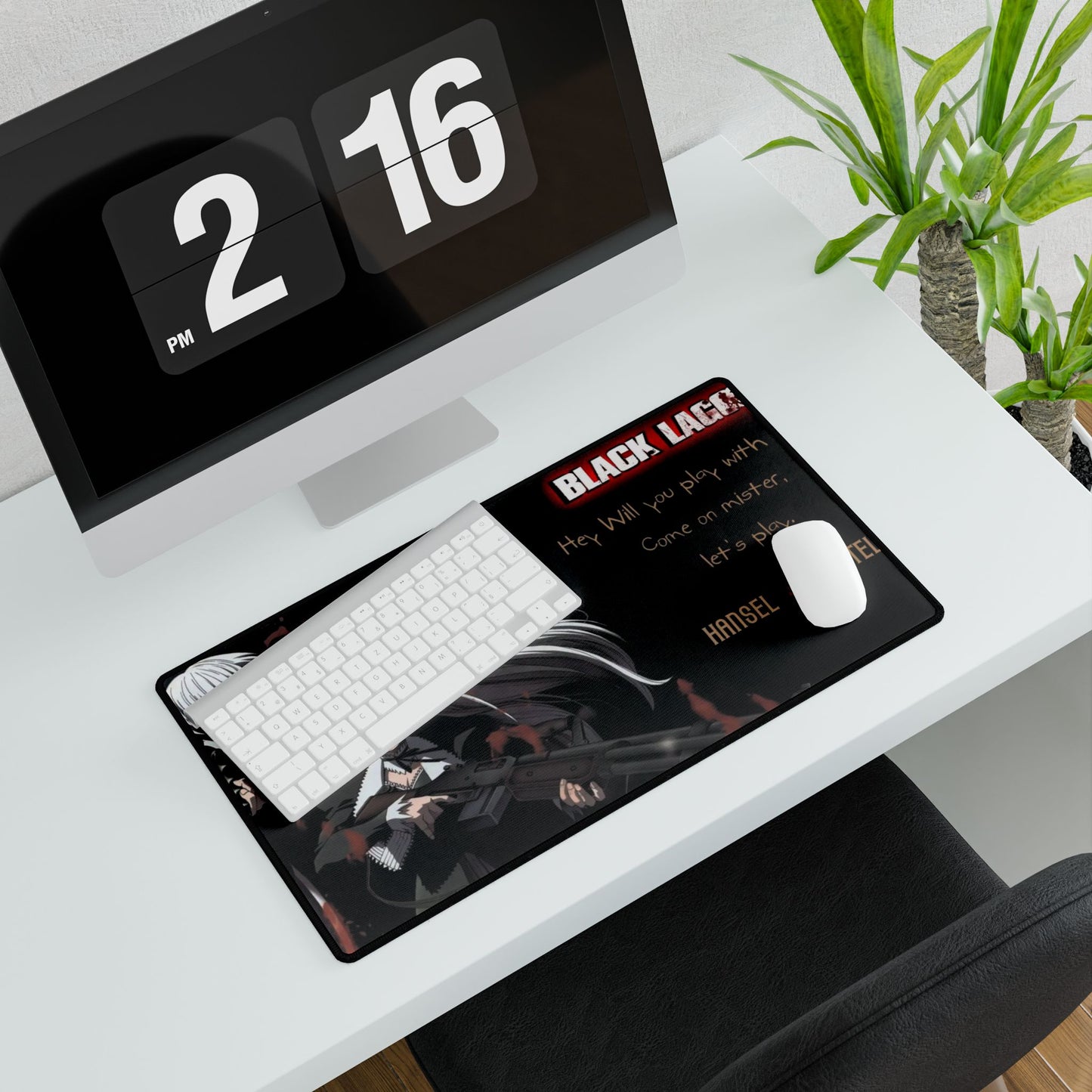 Black Lagoon Mouse Pad