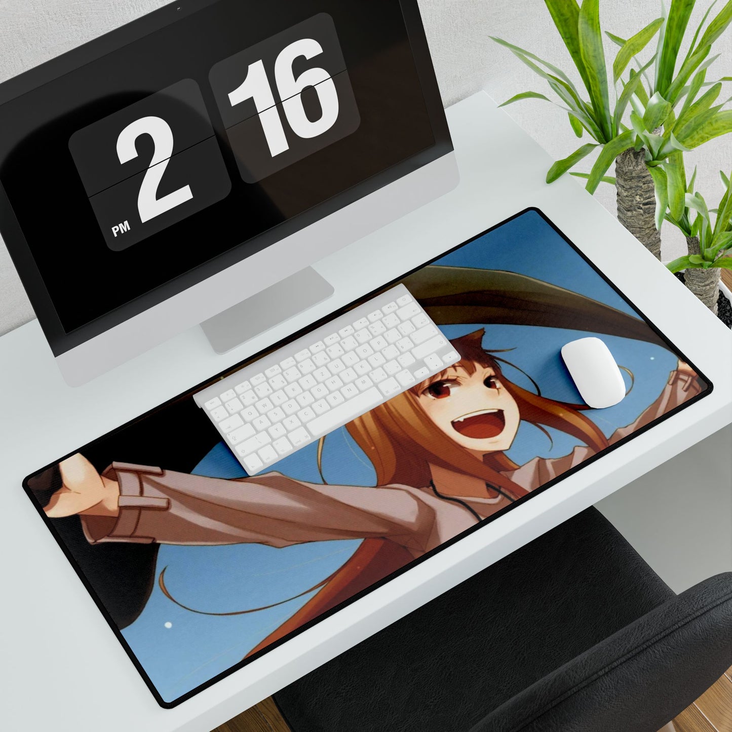 Anime Spice and Wolf Mouse Pad