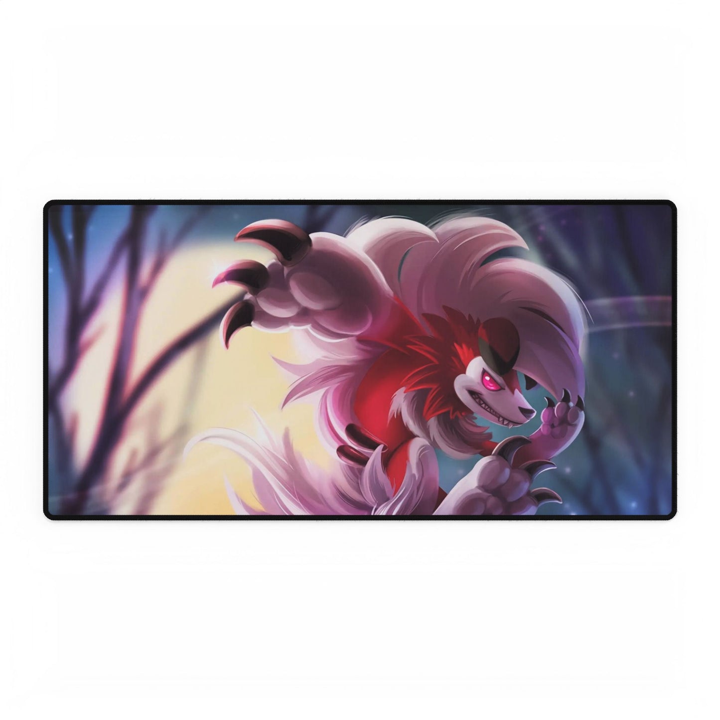 Lycanroc Midnight Form Mouse Pad