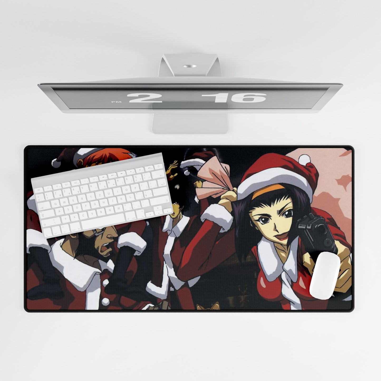 Cowboy Bebop Spike Spiegel, Faye Valentine, Jet Black, Ein Mouse Pad