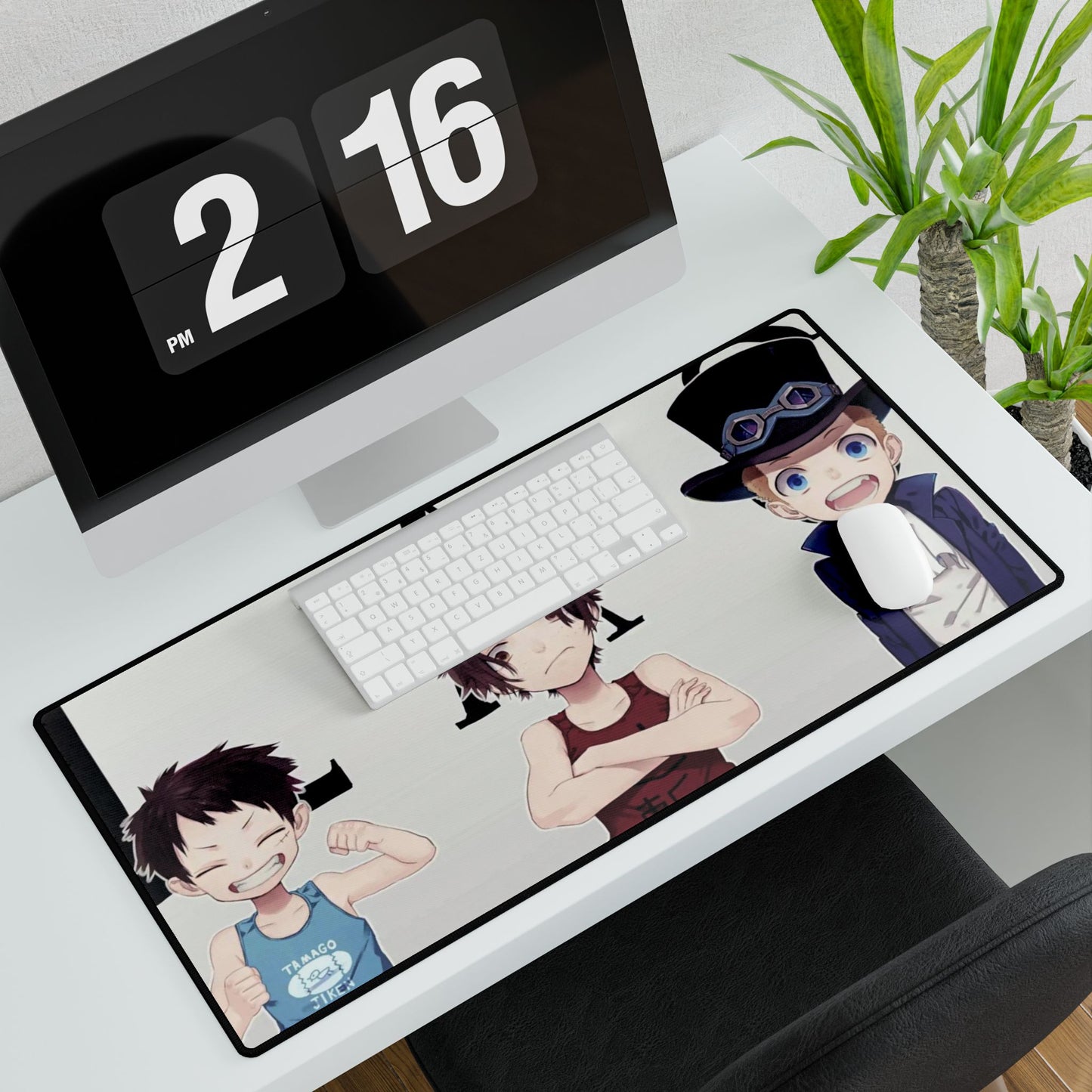 Luffy,Ace and Sabo Mouse Pad