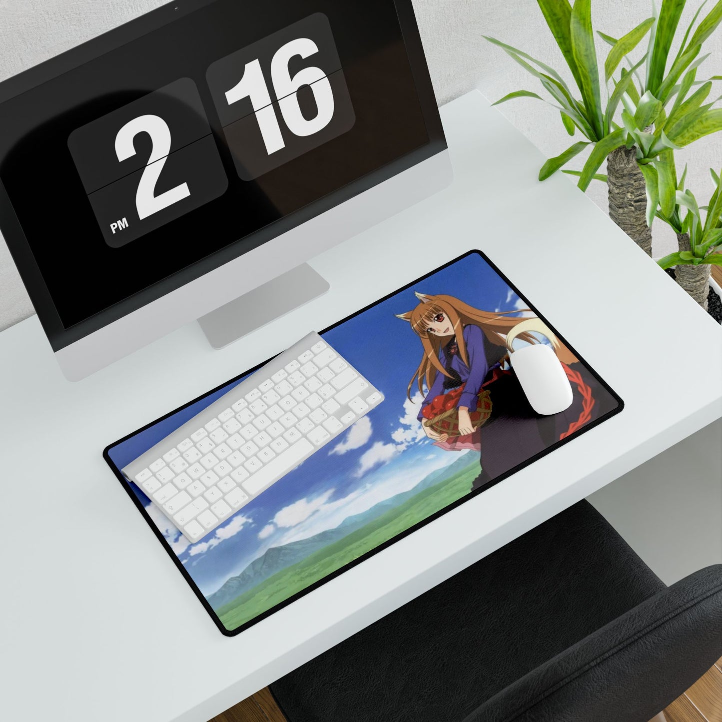 Spice and Wolf Mouse Pad