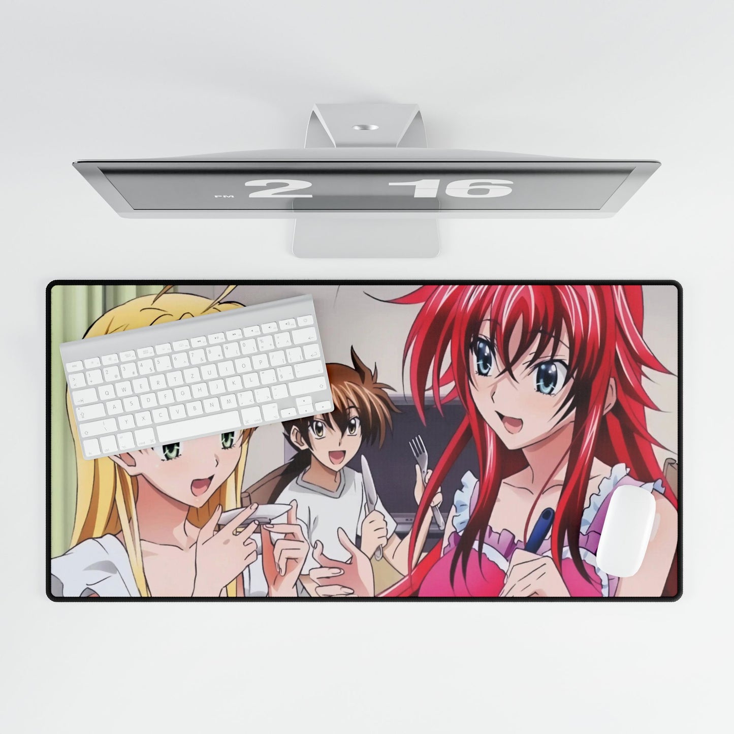 High School DxD Rias Gremory, Issei Hyoudou, Asia Argento Mouse Pad