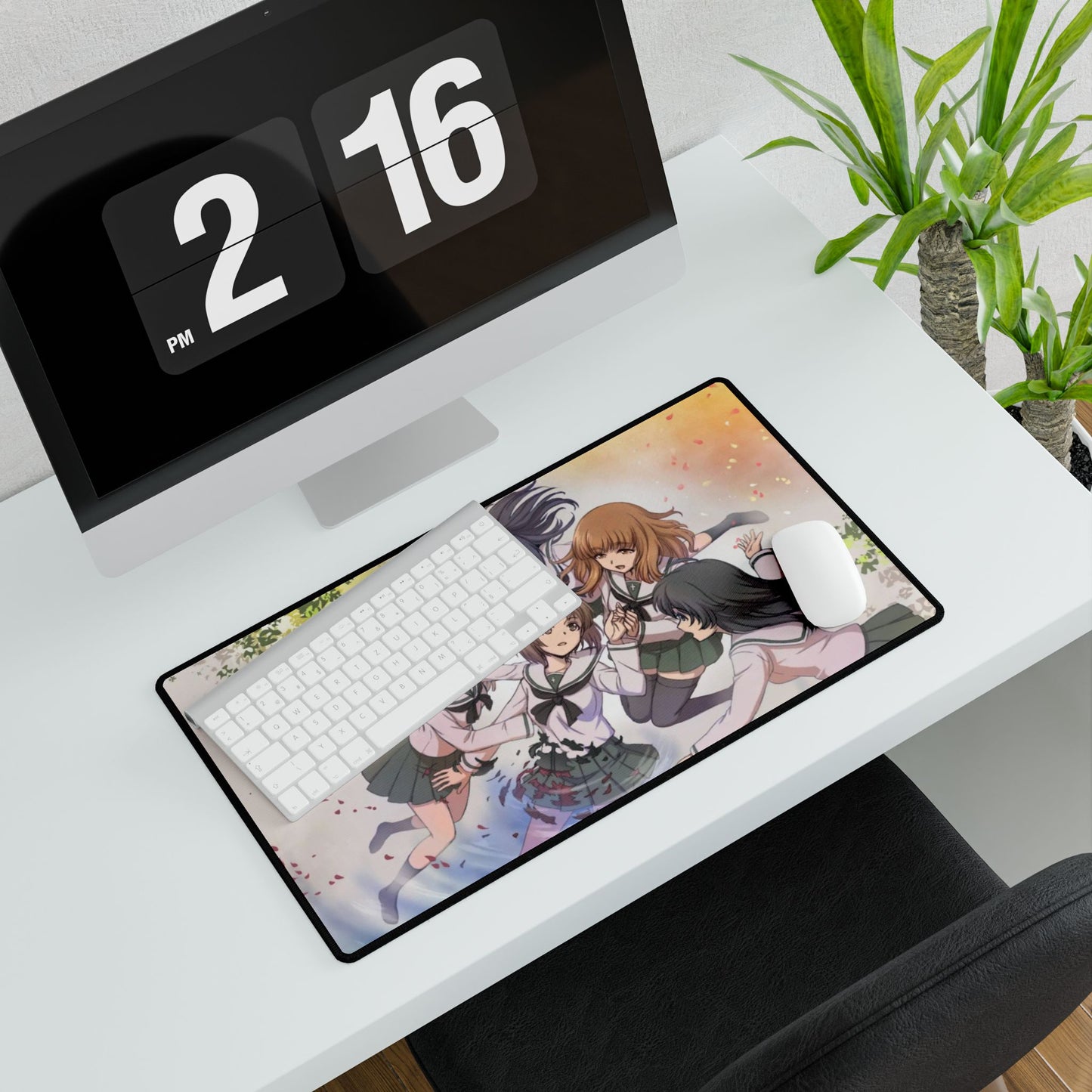 Anime Girls und Panzer Mouse Pad