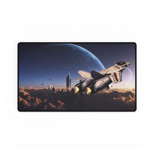 Rick and City in the Clouds Mouse Pad