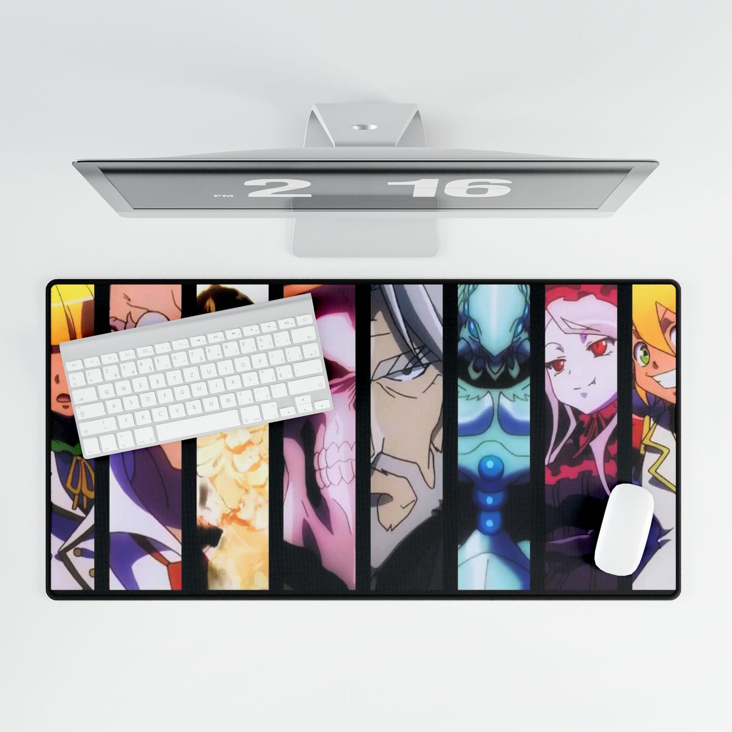 Overlord Albedo, Shalltear Bloodfallen, Demiurge, Sebas Tian Mouse Pad