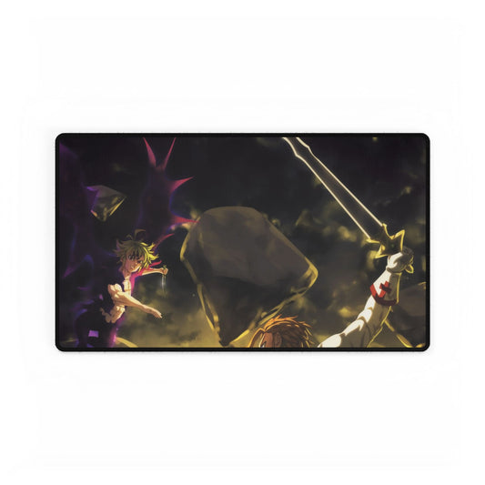 Meliodas fighting Arthur Mouse Pad