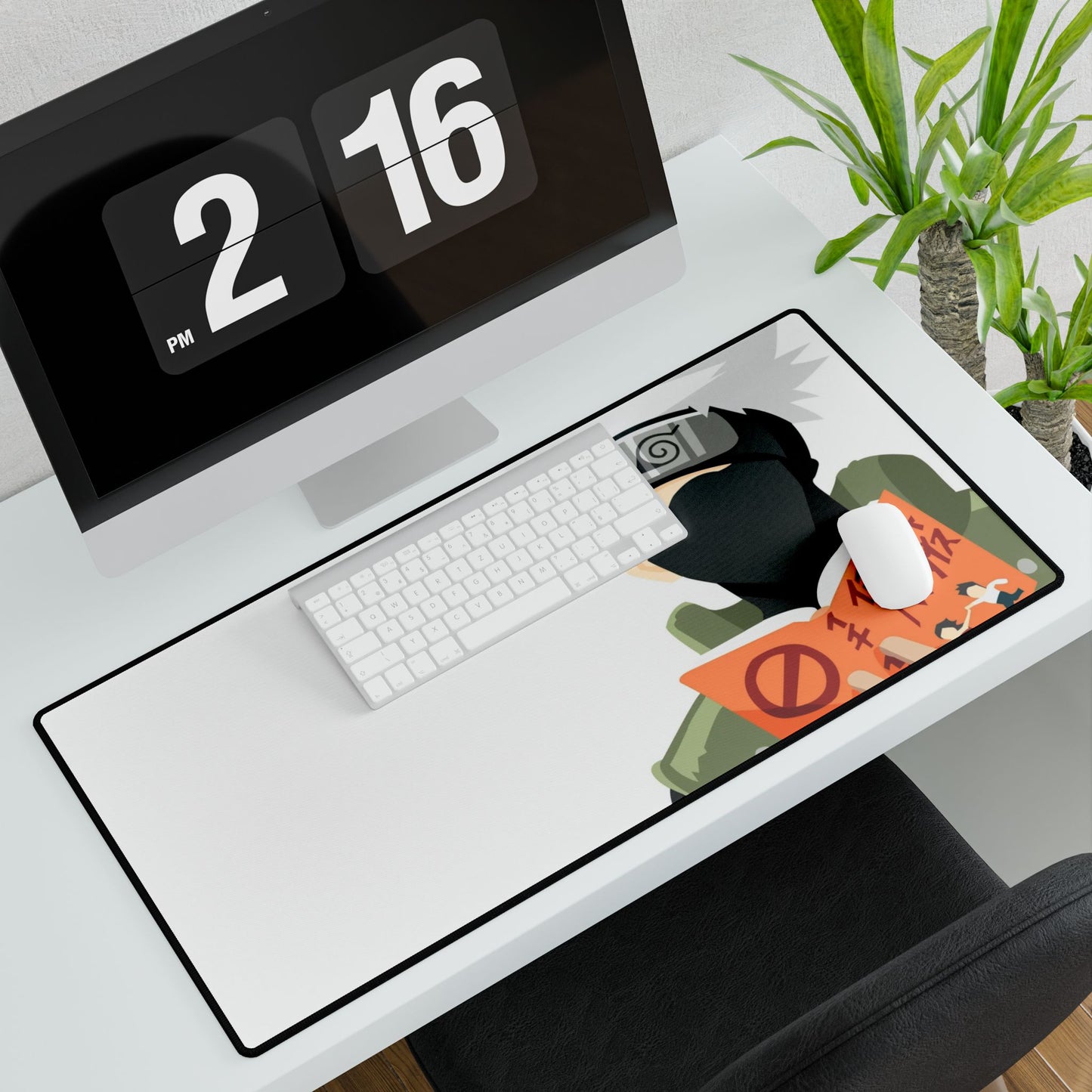 Kakashi reading his book Mouse Pad