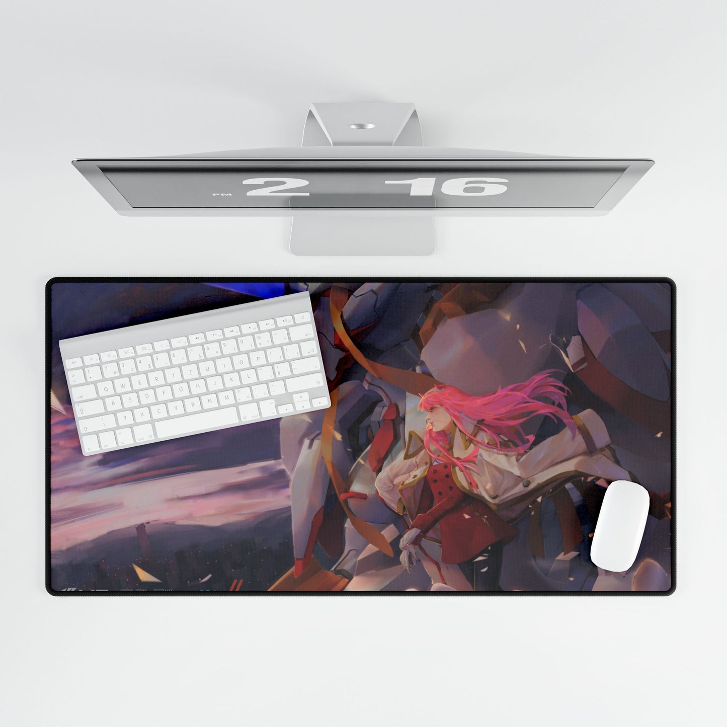 Zero Two & Strelizia Mouse Pad