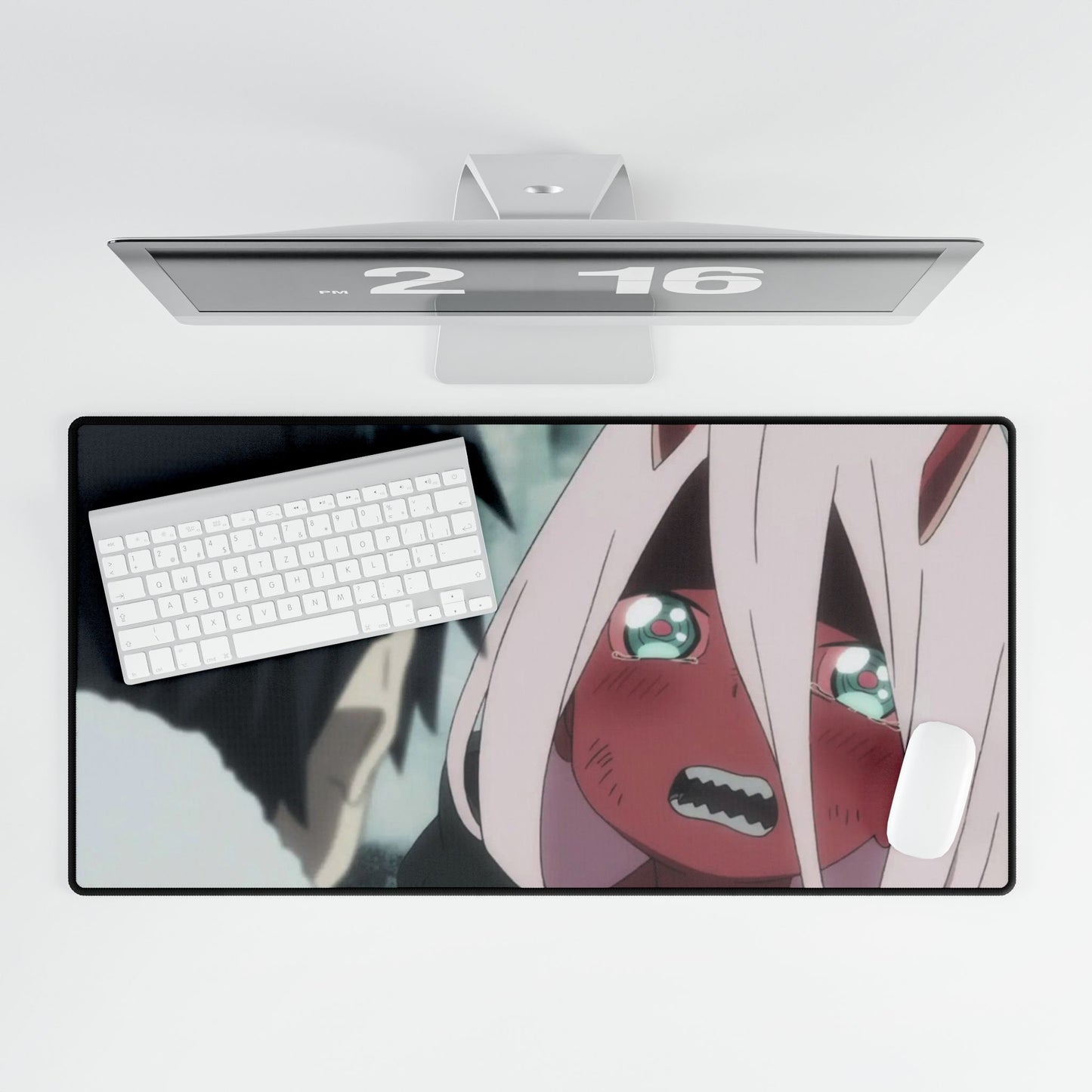 Loli Zero Two Tears of Joy Mouse Pad