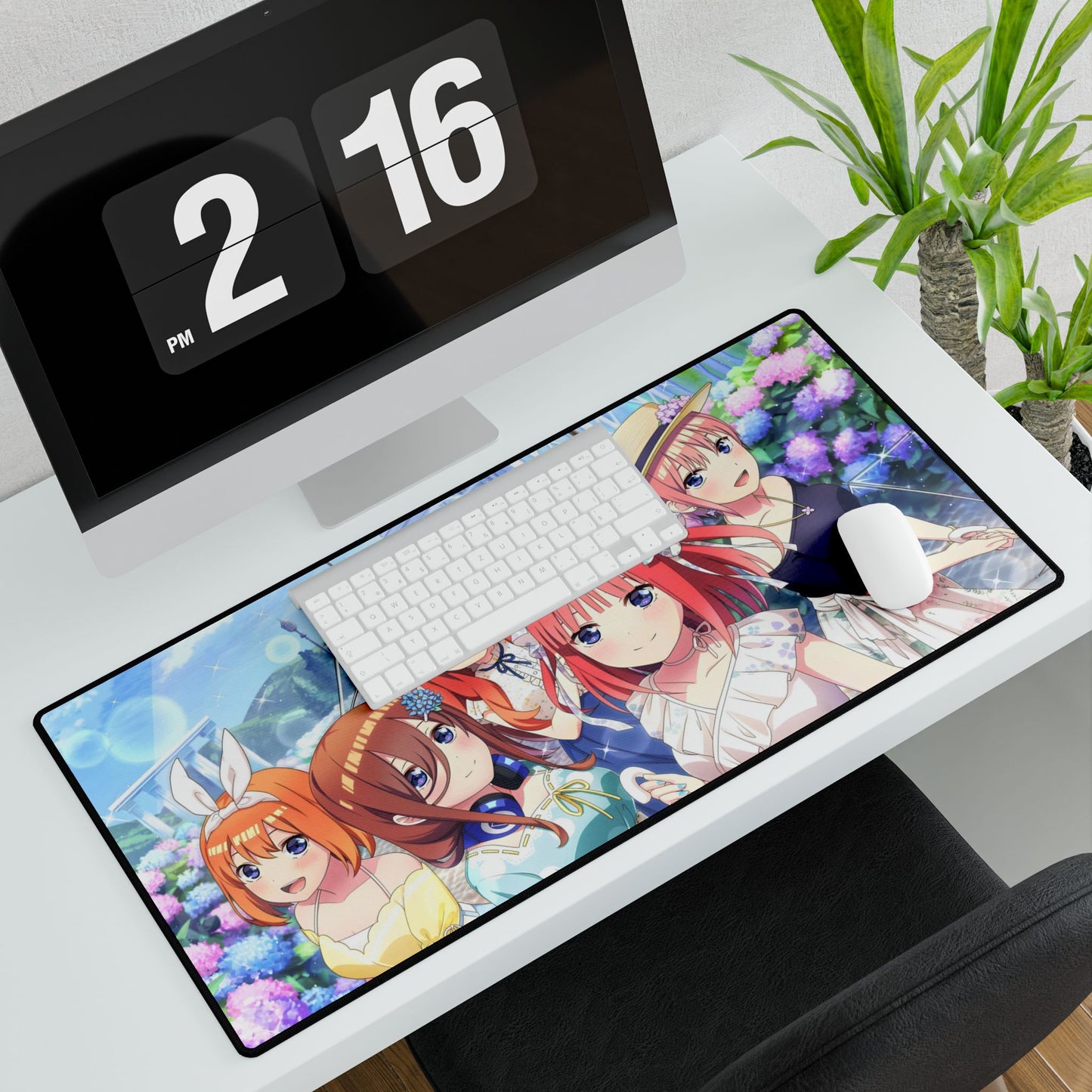 The Quintessential Quintuplets - Yotsuba , Miku , Itsuki , Nino & Ichika Mouse Pad
