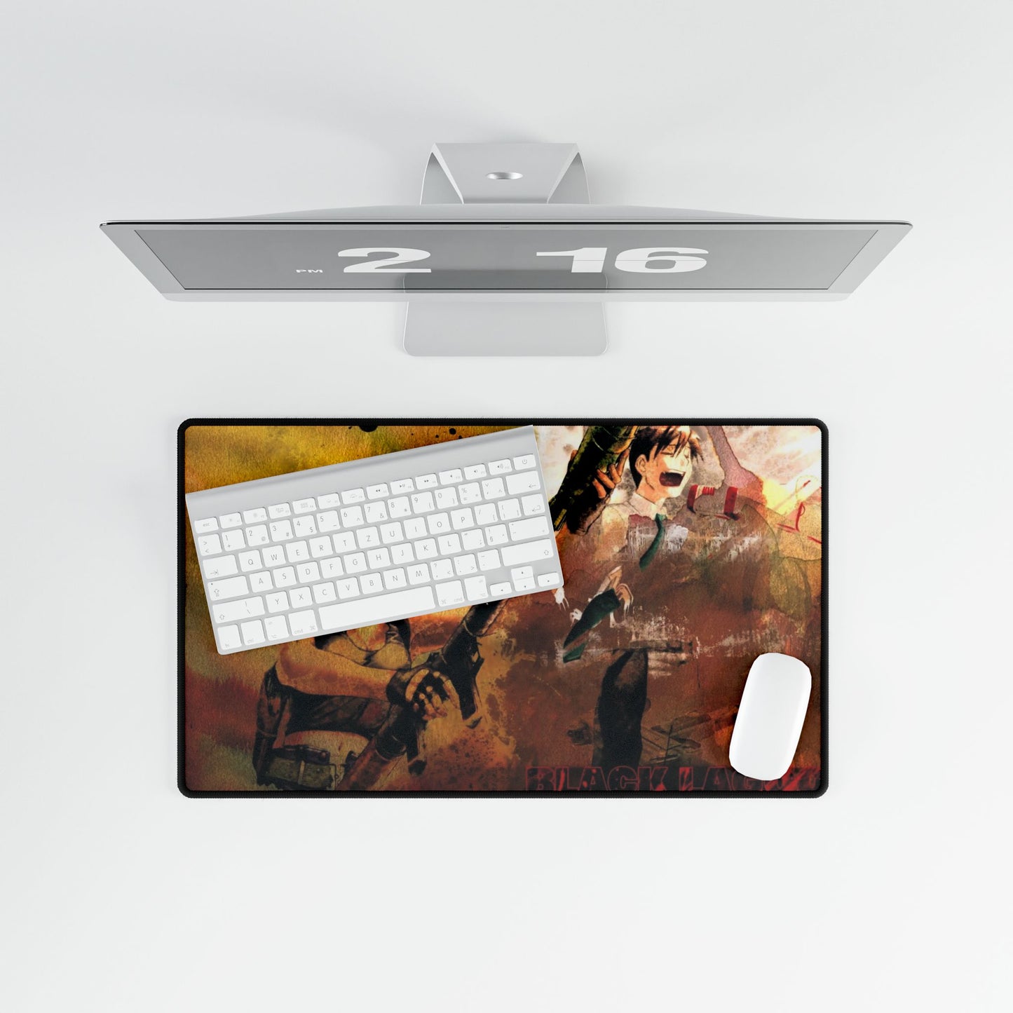 Anime Black Lagoonr Mouse Pad