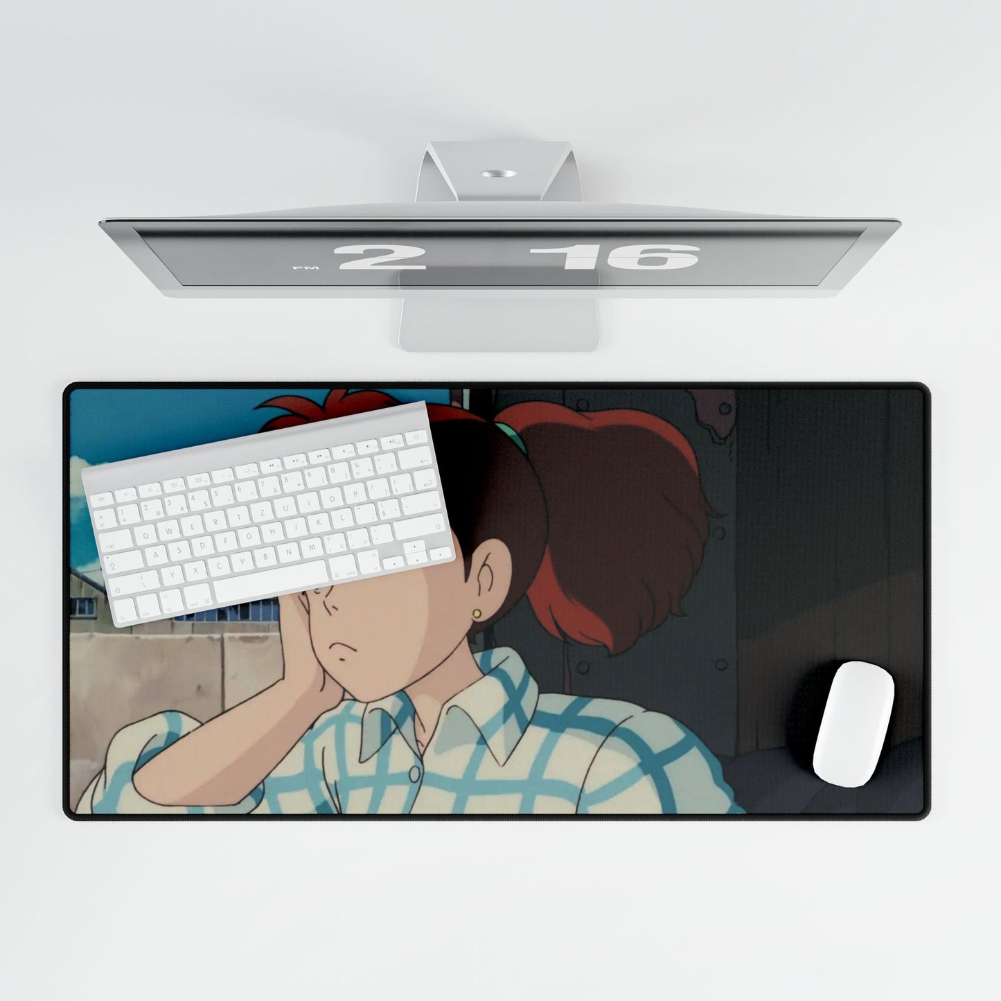Anime Porco Rossor Mouse Pad