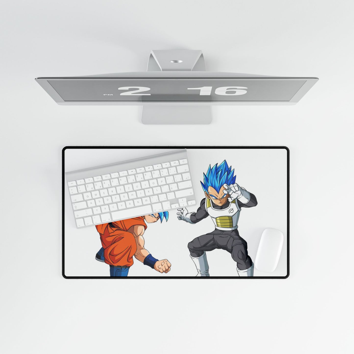 Goku and Vegeta SSJ God SSJ Mouse Pad