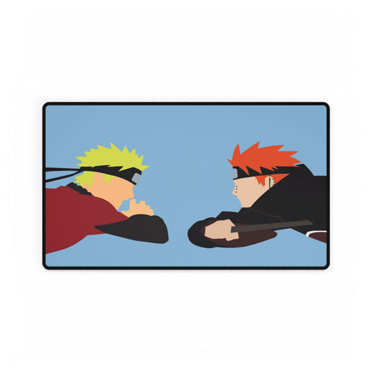 Naruto vs Pain Minimalist Mouse Pad