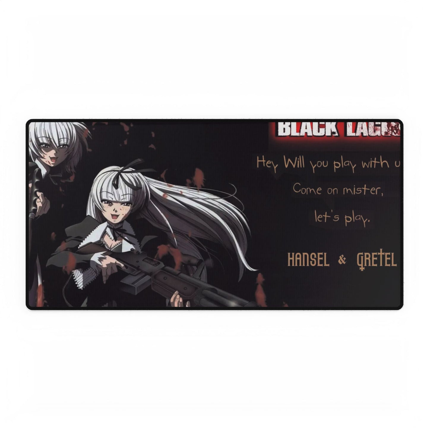 Black Lagoon Mouse Pad