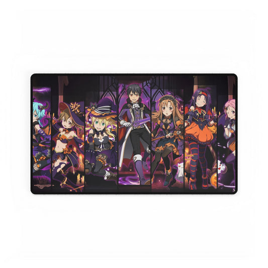Memory Defrag Halloween Banner Mouse Pad