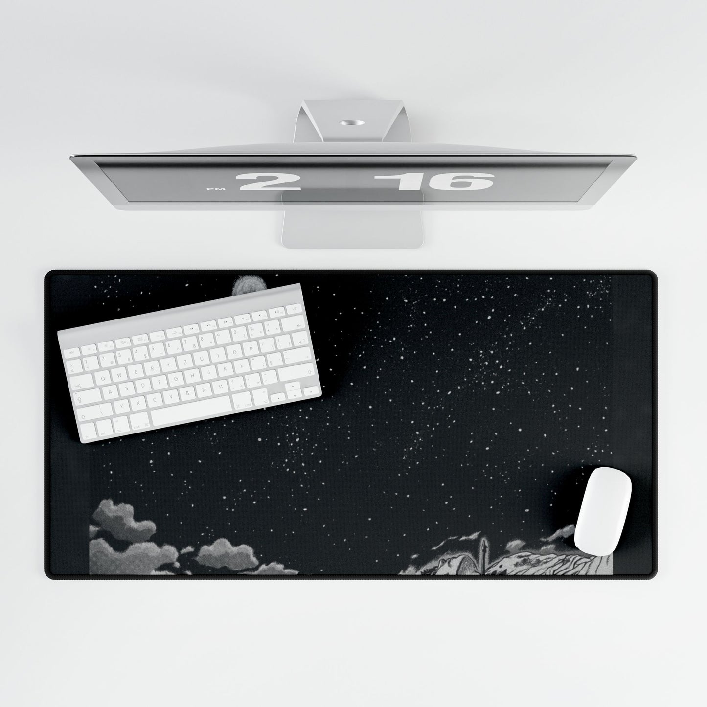 At the sky Mouse Pad