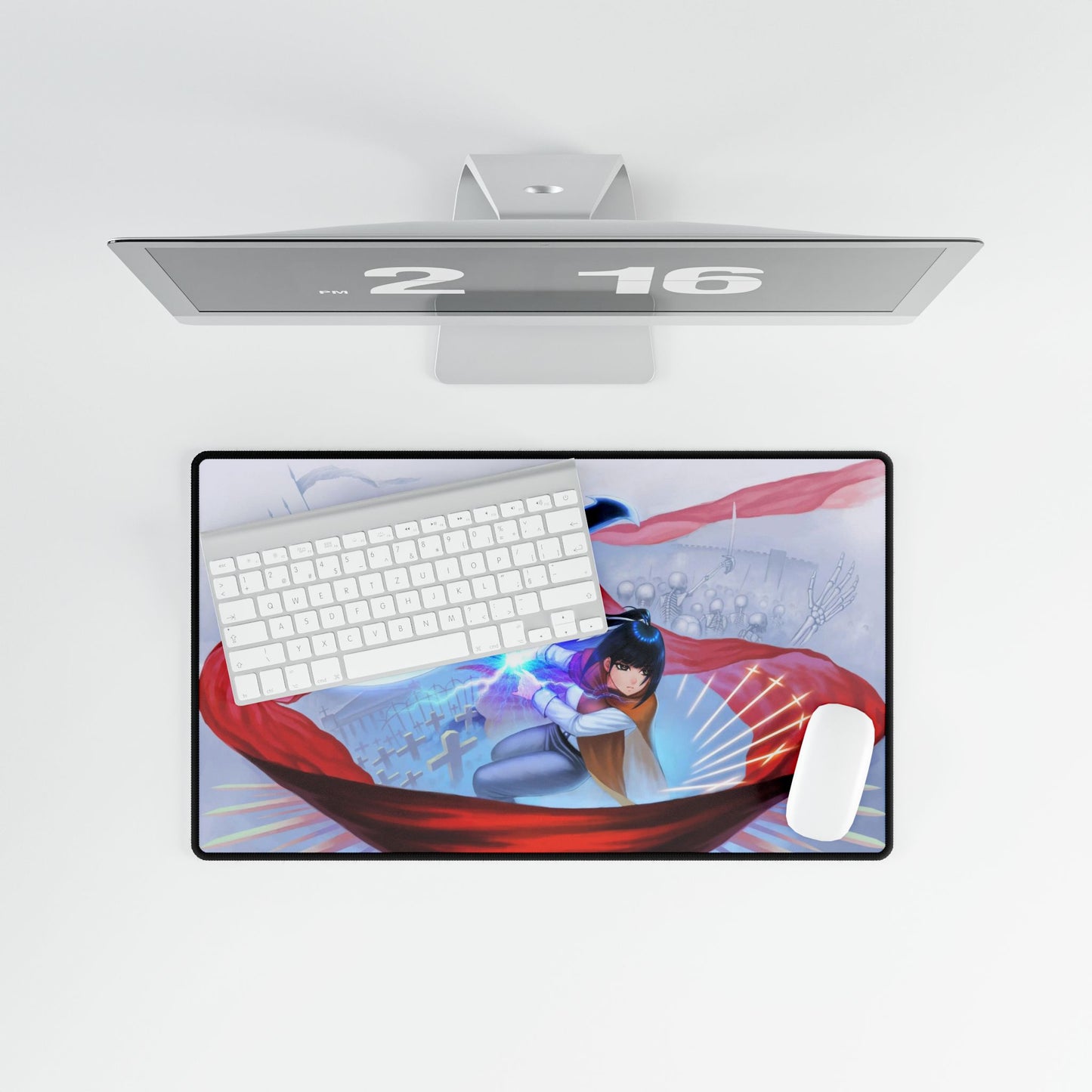 Narberal and Ainz Ooal Gown Mouse Pad