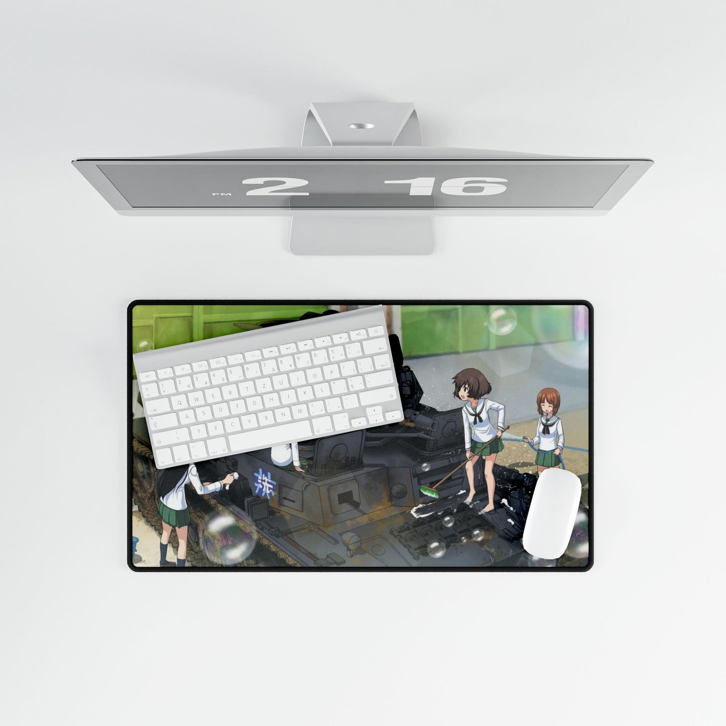 Anime Girls und Panzer Mouse Pad