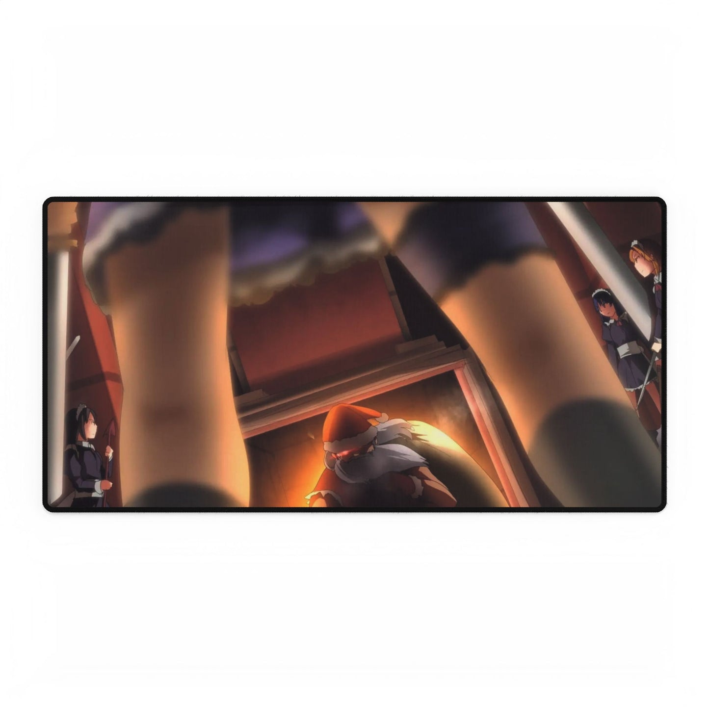 Epic Battle of Sakuya and Santa just about to begin! Mouse Pad