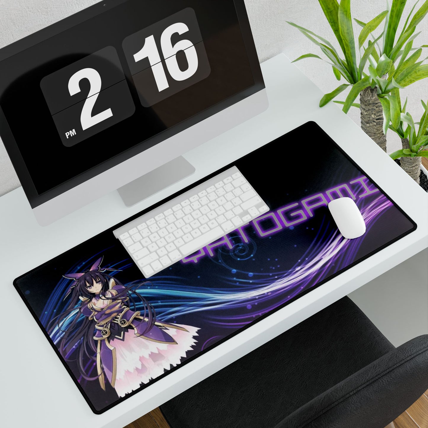 Tohak Yatogami - Purple Mouse Pad