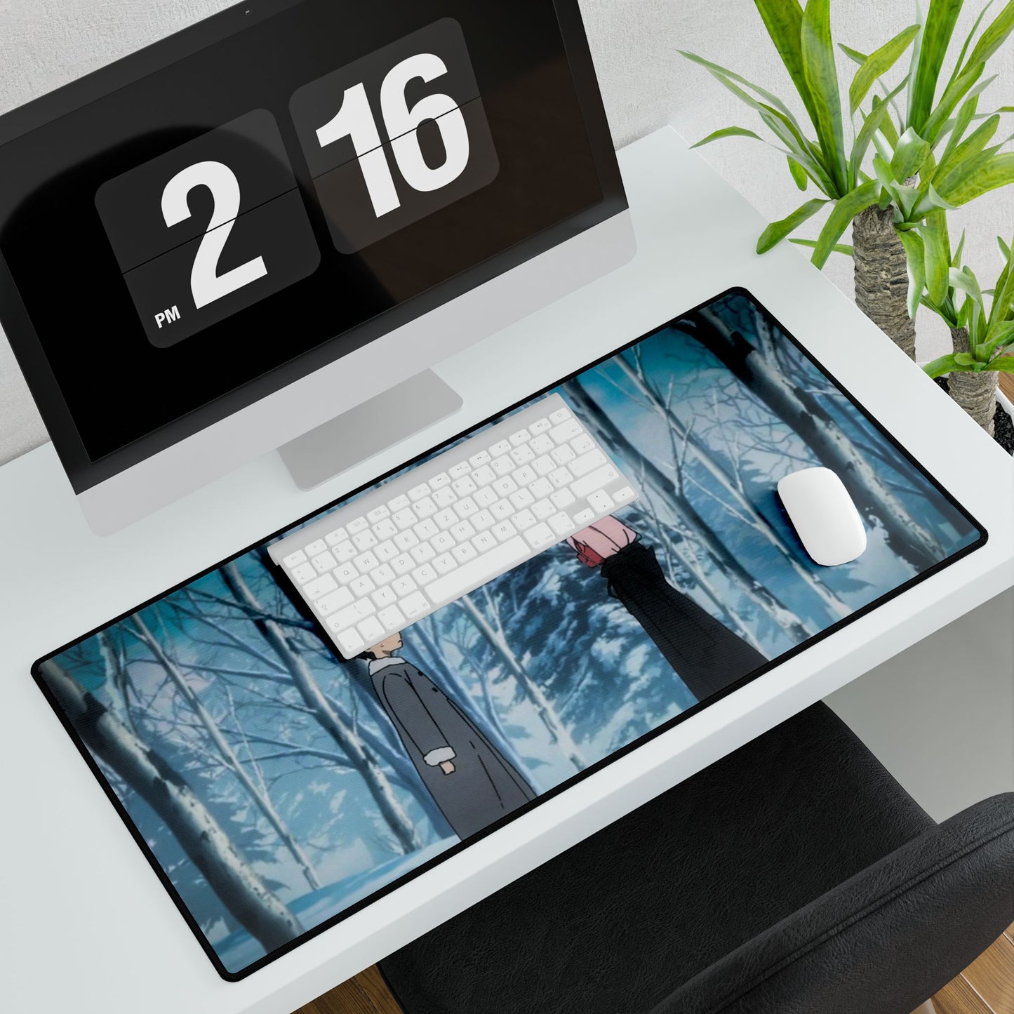 Snow words Mouse Pad