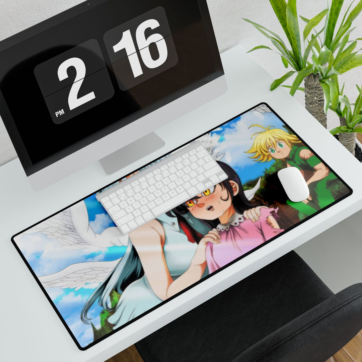Elizabeth and Merlin Mouse Pad