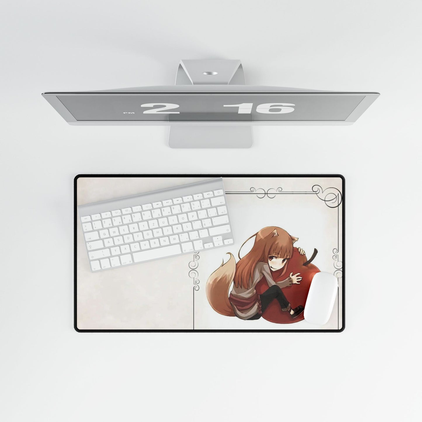 Anime Spice and Wolfr Mouse Pad