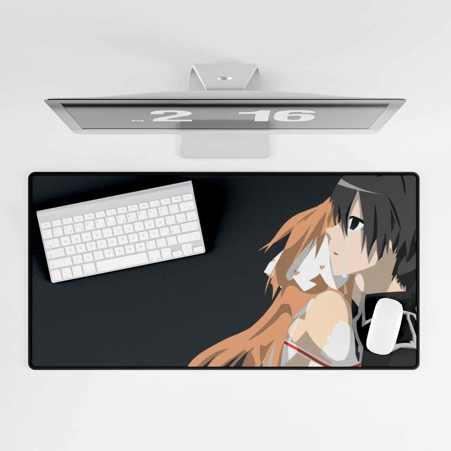 Kirito with Asuna Mouse Pad