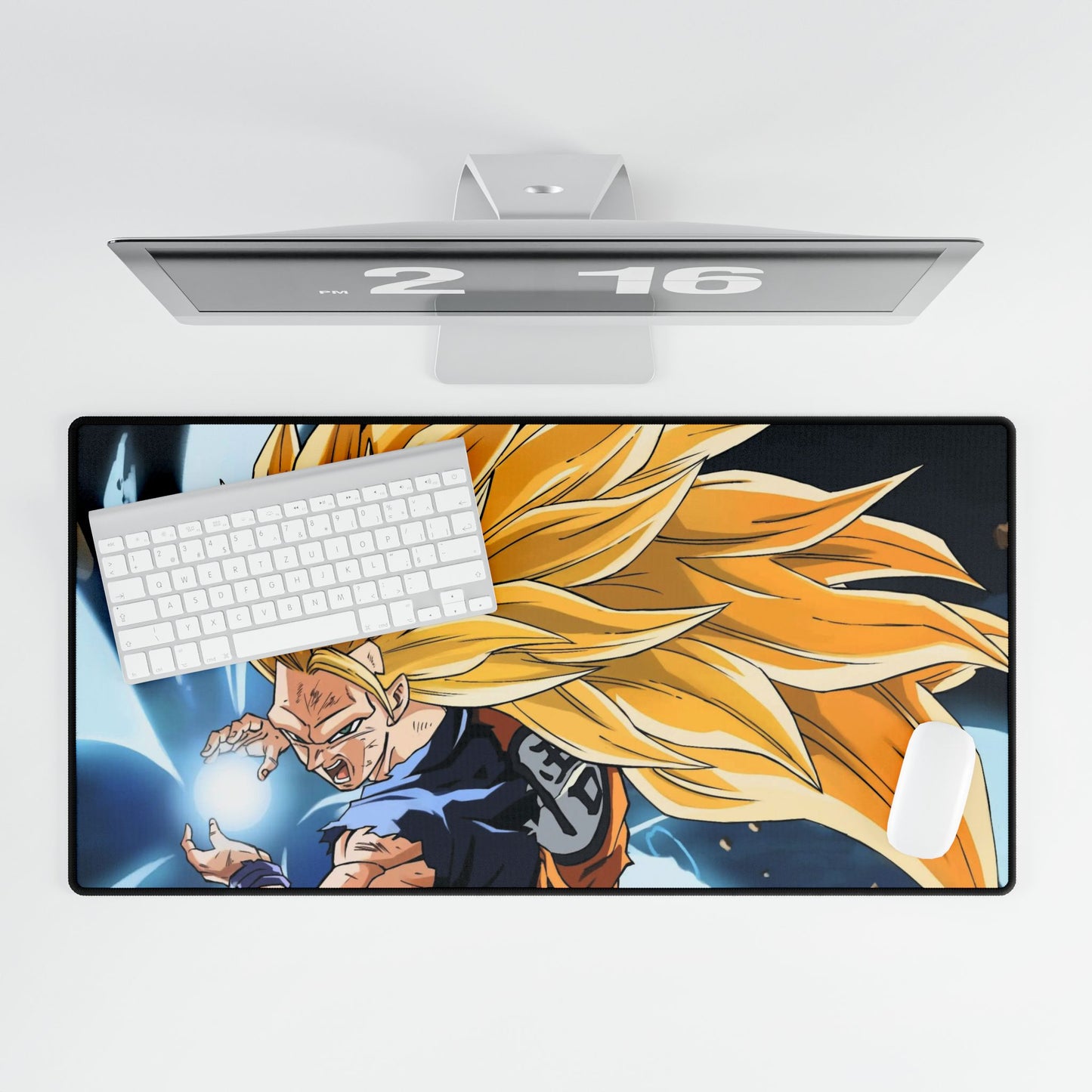 Goku in Super Saiyan 3 mode Mouse Pad