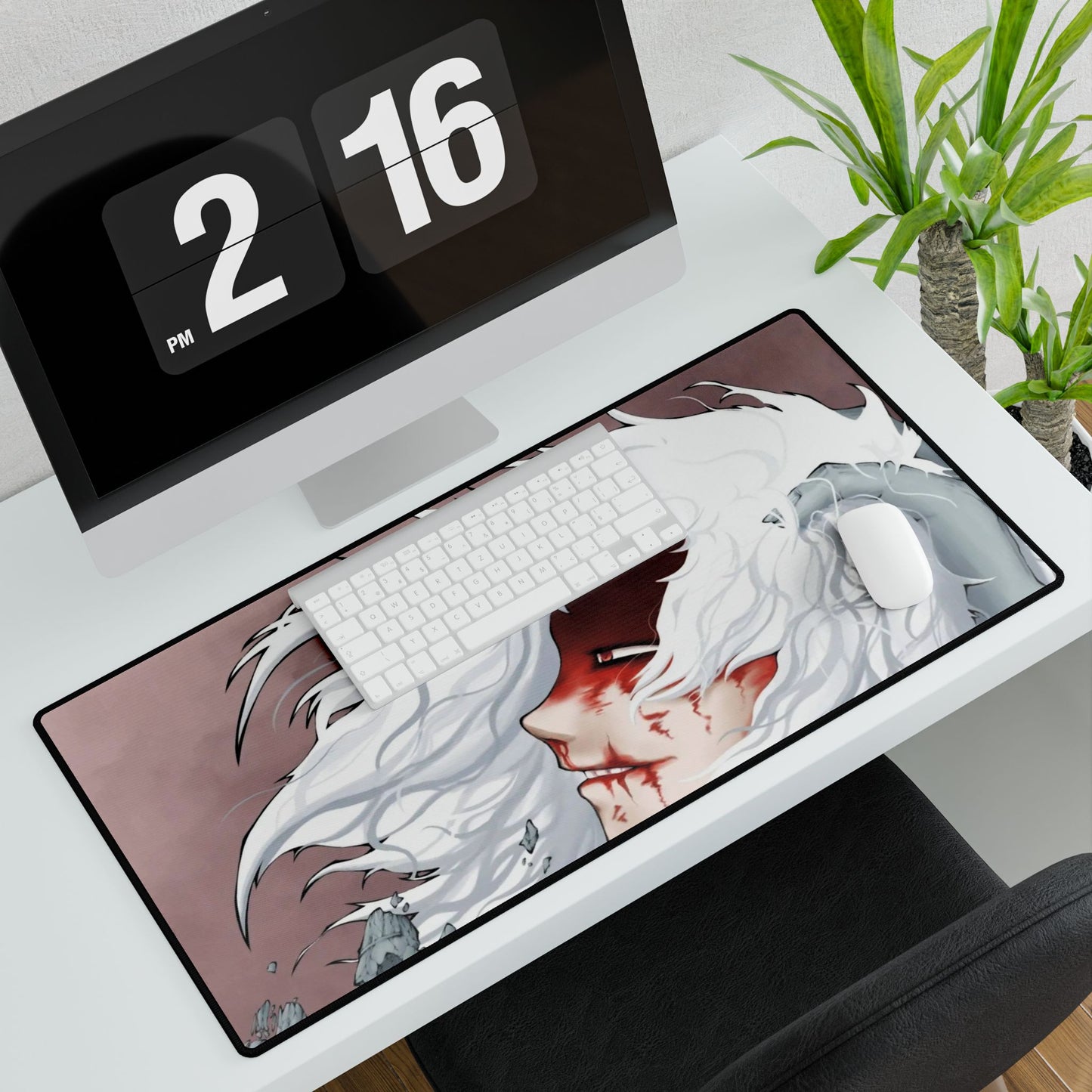 His past crumbles away... Mouse Pad
