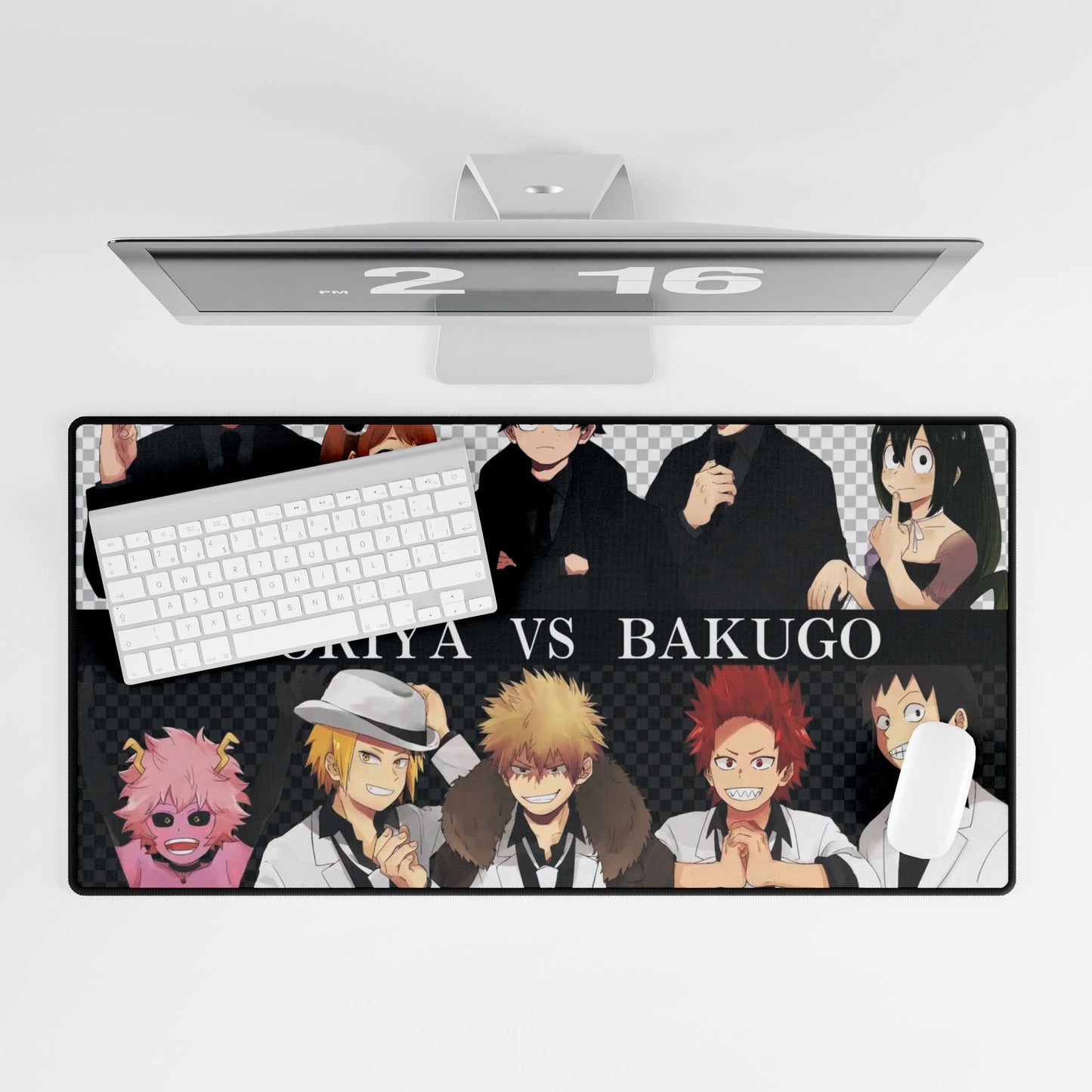 My Hero Academia Izuku Midoriya, Katsuki Bakugou, Tenya Iida, Tsuyu Asui Mouse Pad