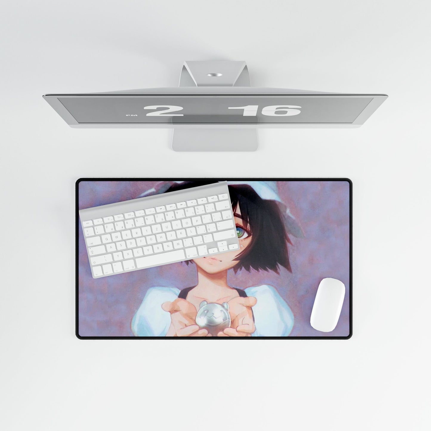Mayuri and Metal Uppa Mouse Pad