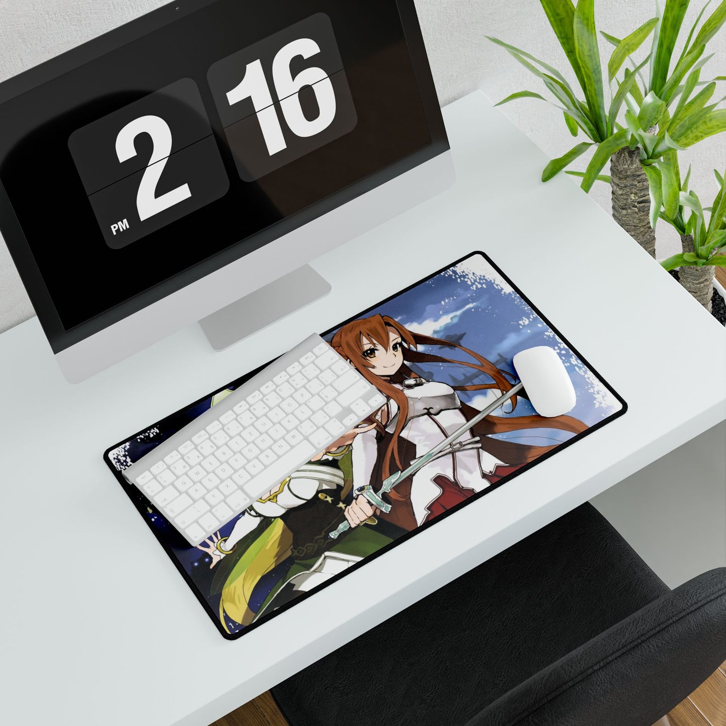 Leafa and Asuna Mouse Pad