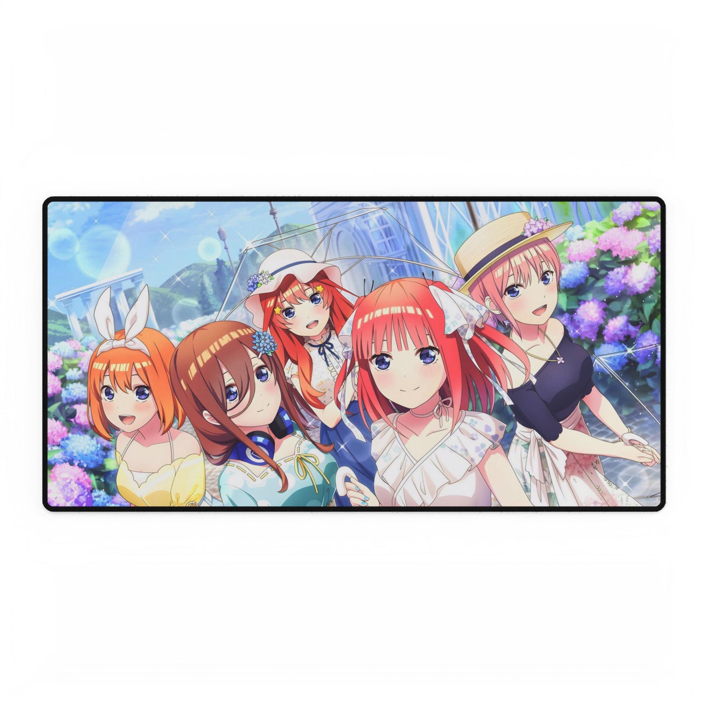 The Quintessential Quintuplets - Yotsuba , Miku , Itsuki , Nino & Ichika Mouse Pad