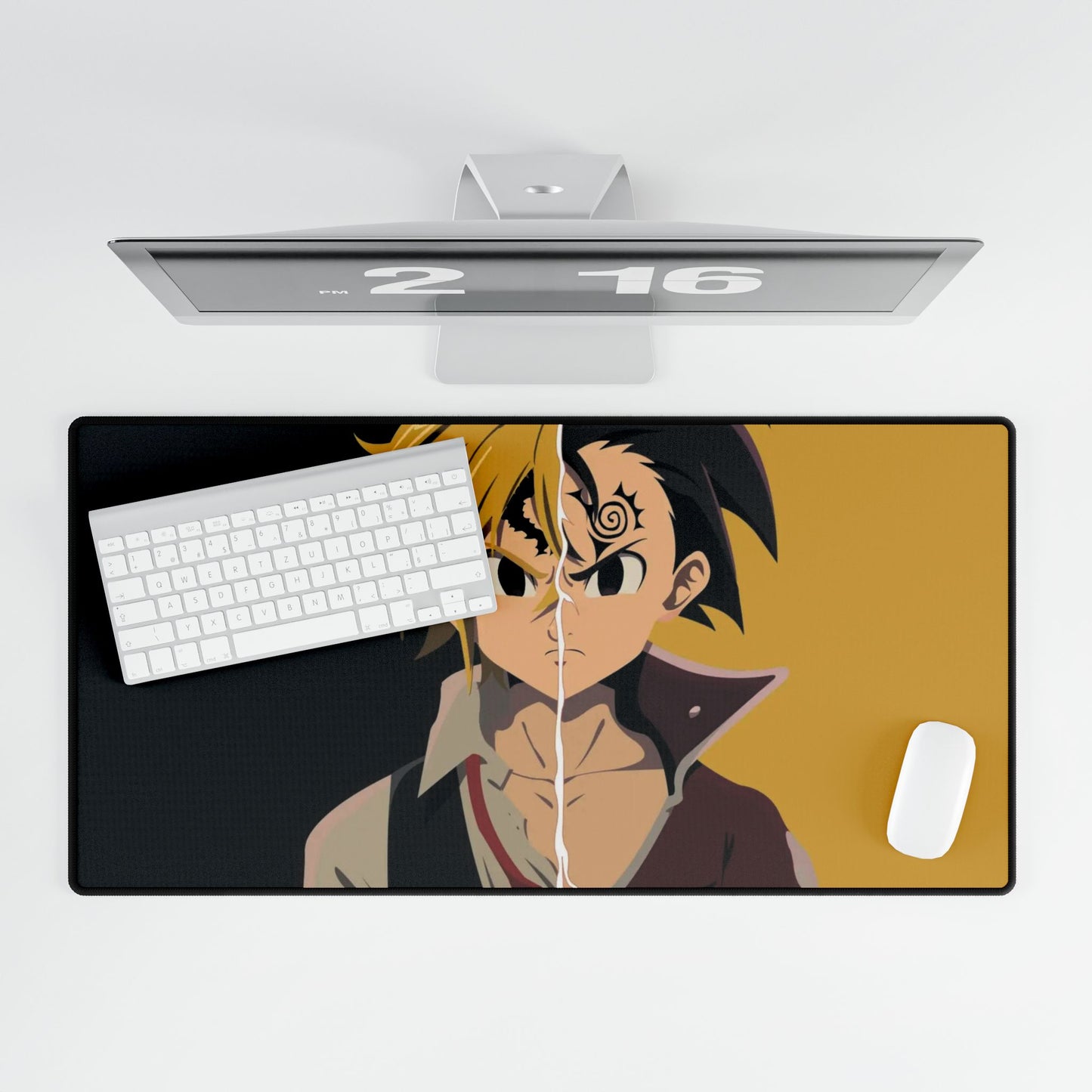 MELIODAS & ZELDRIS minimalist Mouse Pad