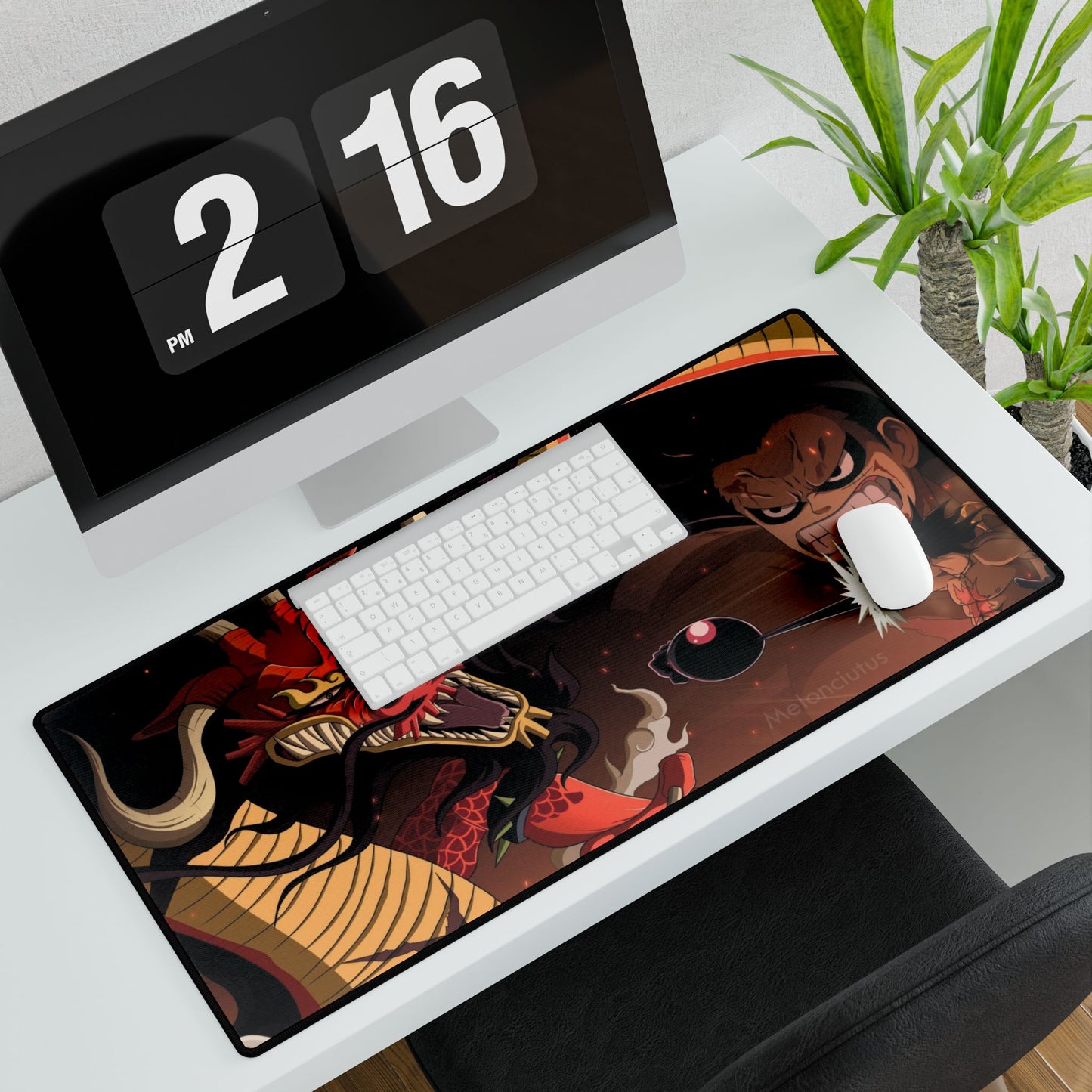 Luffy Gear 4 vs Drakon Mouse Pad