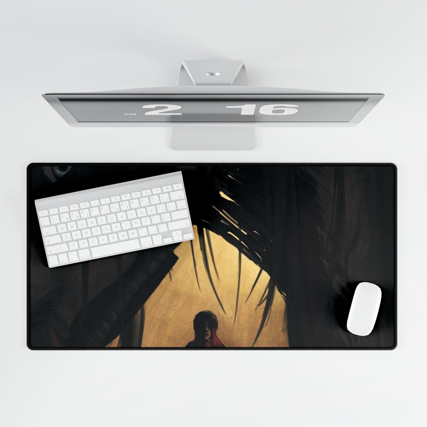 Shingeki no Kyojin - Eren and the Female Titan Mouse Pad