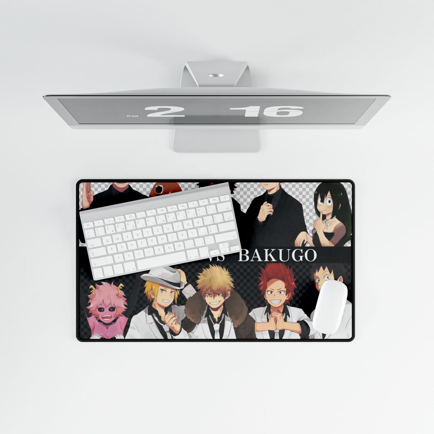 My Hero Academia Izuku Midoriya, Katsuki Bakugou, Tenya Iida, Tsuyu Asui Mouse Pad
